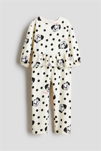 Комплект толстовка и штаны с принтом 1264538001