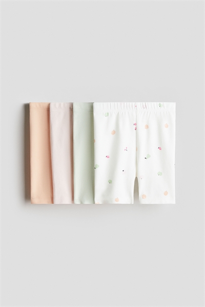 Велошорты из хлопка в упаковке из 4 штук 1277064002