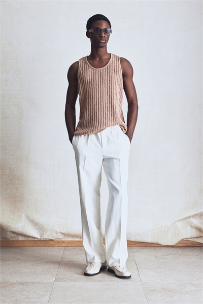 Жилет из трикотажа в рубчик Regular Fit 1265014002