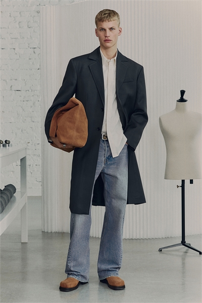 Верхнее пальто из шерстяного бленда 1272717001