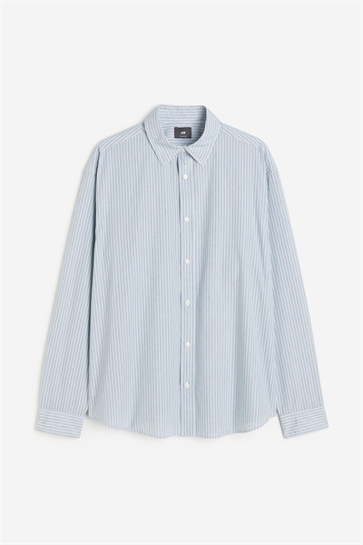 Рубашка свободного покроя из поплина 1206085001