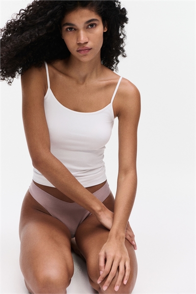 Невидимые хлопковые трусы-бразильяна из 3 комплектов 1224305010