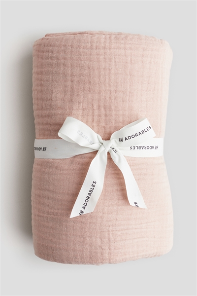 Постельное бельё из муслина для детской кроватки 1234385003