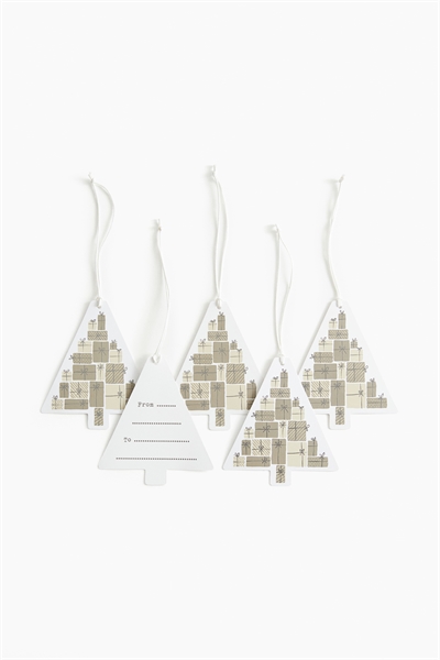 Подарочные бирки в упаковке из 5 штук 1253092001