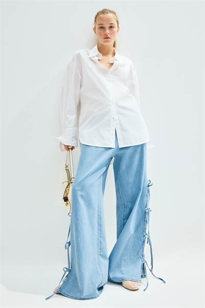 Брюки с завязками 1285207001