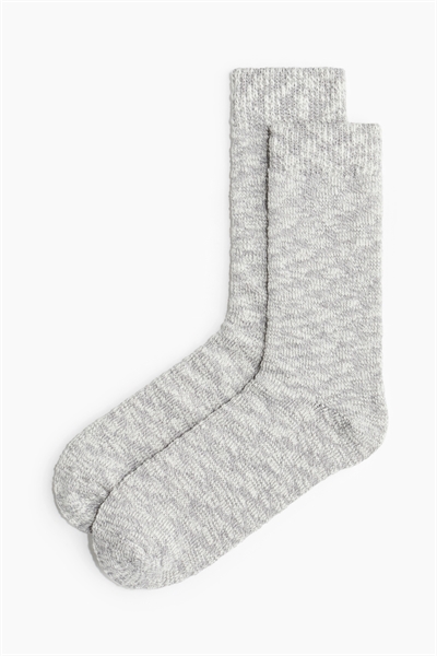 Носки с ребристой вязкой 1263708004