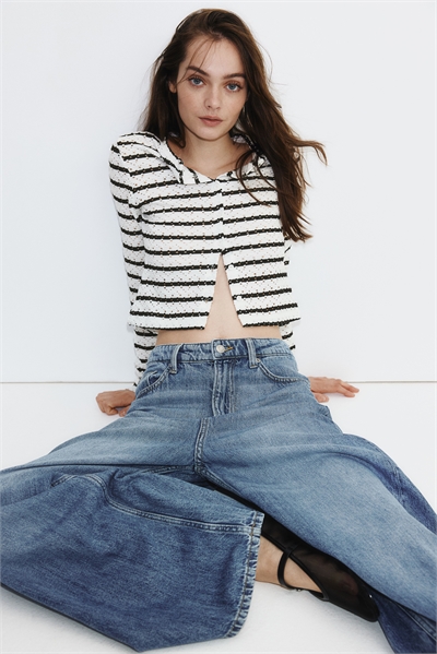 Кардиган из пуантельевого трикотажа 1292883002