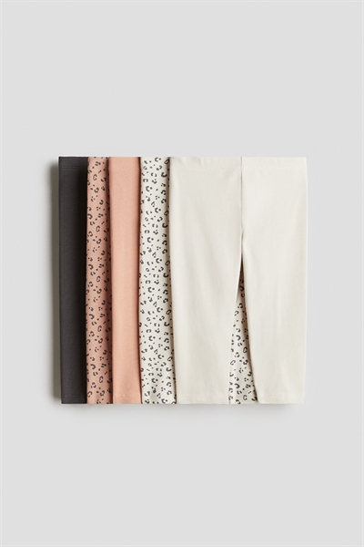 Хлопковые леггинсы-капри в упаковке из 5 штук 0840933020