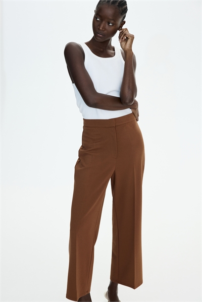 Брюки длиной до щиколотки 1284049002