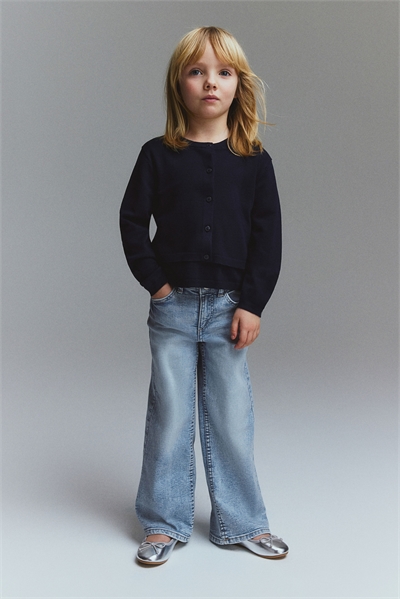 Джинсы с широкими штанинами из суперстрейча 1170962013