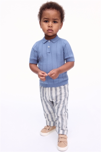 Джоггеры из льняного бленда 1273559003