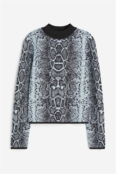 Джемпер из жаккардовой вязки 1169259001