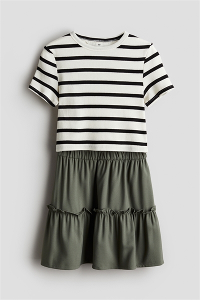 Комплект из двух частей: топ и юбка 1224668001