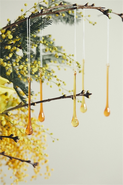 Пасхальные украшения из стекла в количестве 6 штук 1169696004