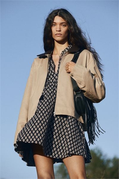 Хлопковое платье с завязками 1272451003