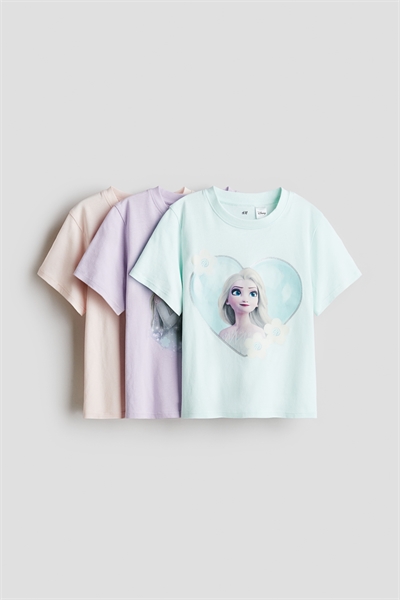 Футболка с принтом из трикотажа, 3 шт 0937175059