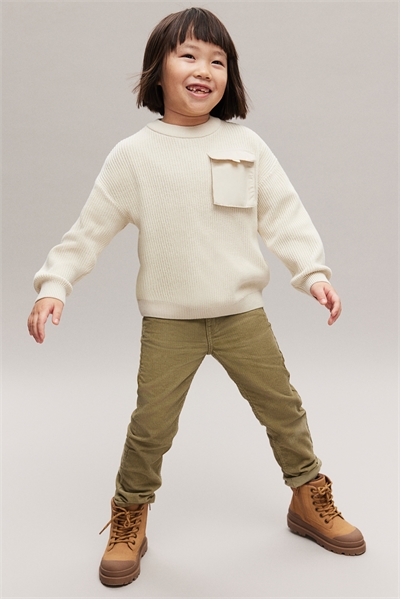 Вельветовые брюки Slim Fit 1164511012