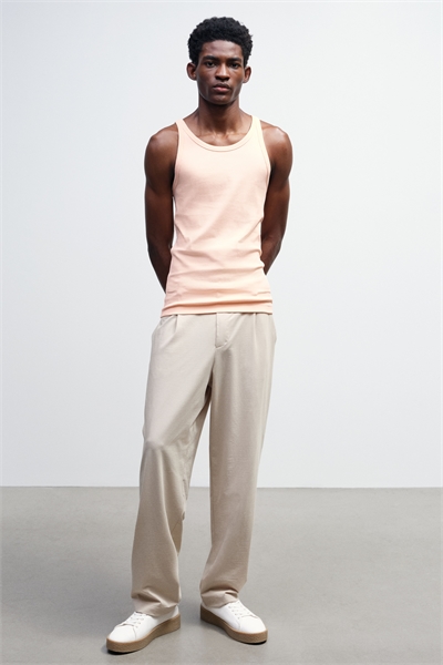 Майка в рубчик Slim Fit 1291565003