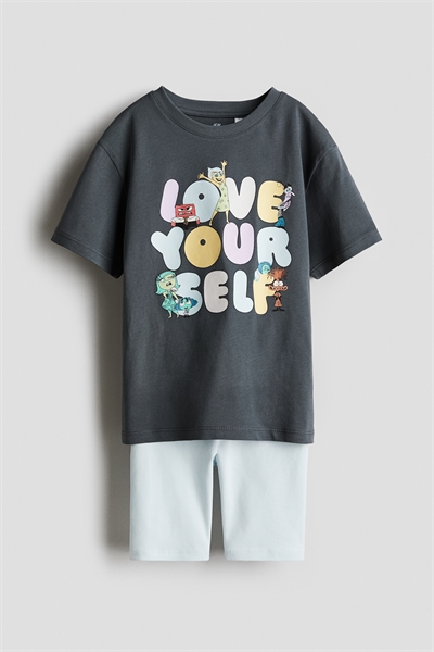 Комплект из 2 частей с принтом 1073066042