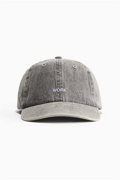 Хлопковая кепка с вышитым мотивом 1048567059