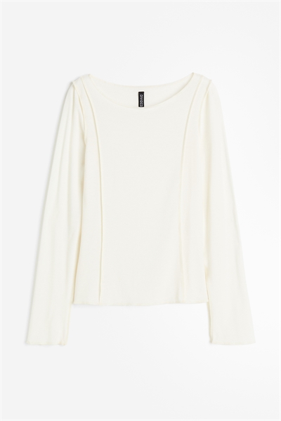 Топ с длинными рукавами с плоскими швами 1217380003