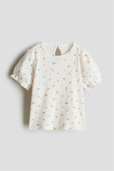 Топ из текстурированного трикотажа 1274001003