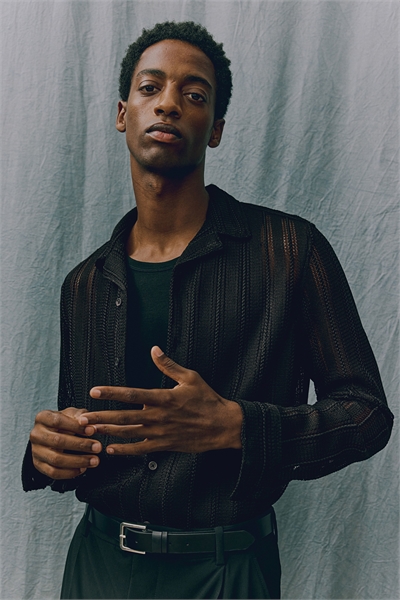 Курортная рубашка с дырчатым трикотажем Regular Fit 1251288001