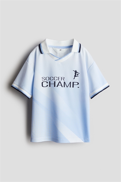 Футбольная футболка с воротником 1253334003