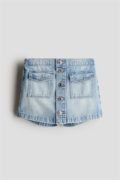 Шорты из хлопкового денима 1288658001