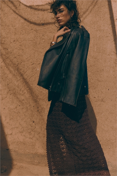 Юбка из вязаного трикотажа 1278018001