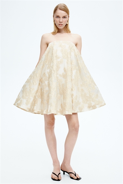 Мини-платье из жаккардового плетения 1278372001