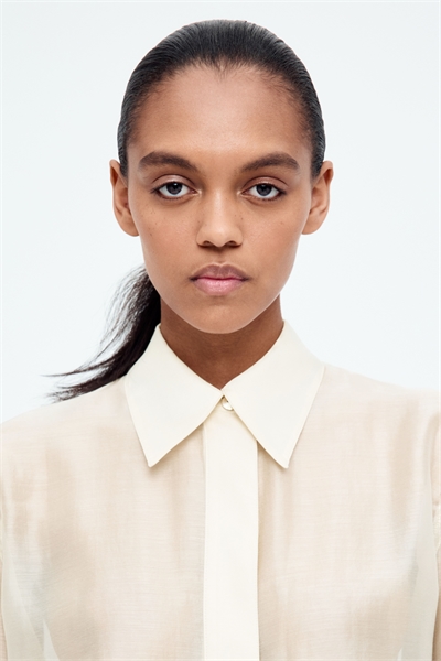 Рубашка с заниженной талией 1286445001