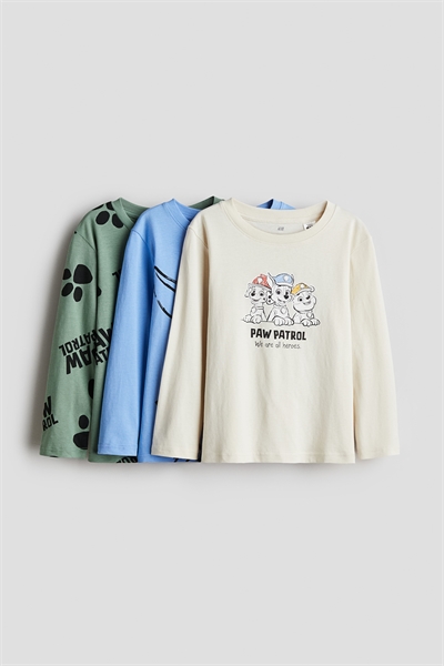 Футболки с длинными рукавами в упаковке из 3 штук 1172232011