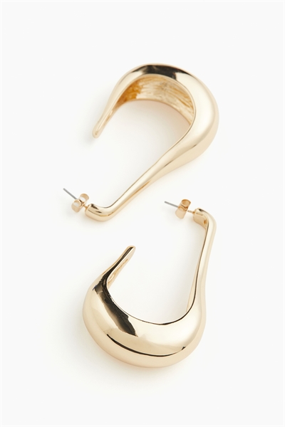 Длинные серьги-обручи 1230462001