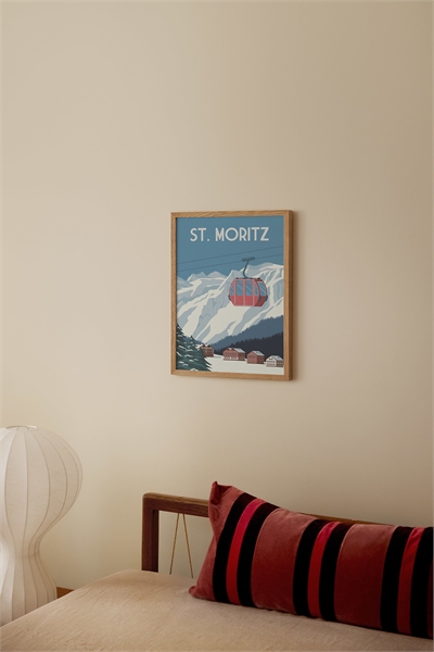 Плакат Санкт-Морица 1292638001