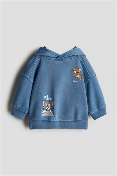 Толстовка с ворсистой внутренней стороной 1265958001