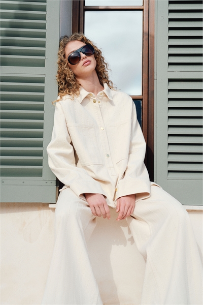 Джинсовая рубашка Popover 1267708001