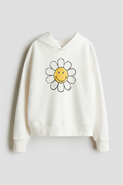 Толстовка с принтом в стиле оверсайз 1274158001