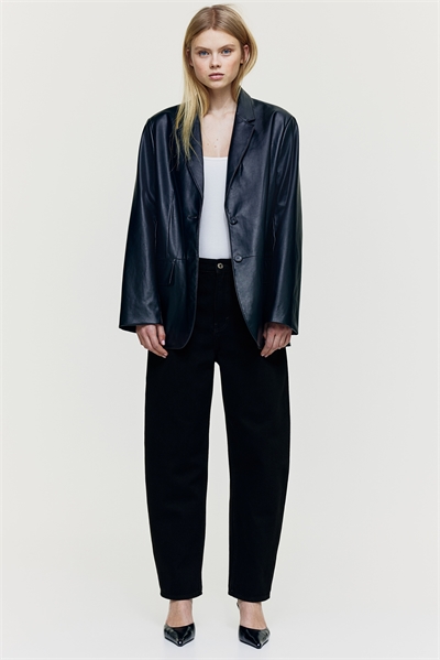 Высокие джинсы Barrel fit 1229032001