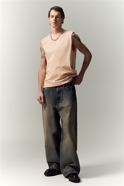 Жилетка Regular Fit Washed 1275976004