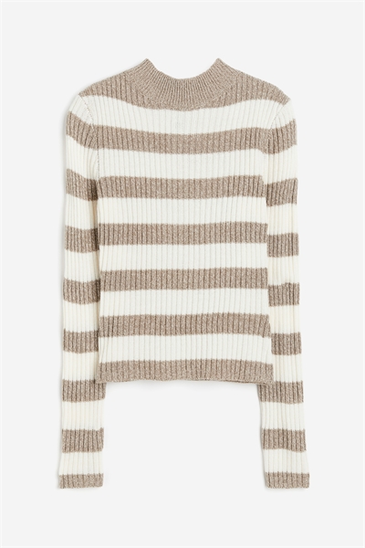 Джемпер с ребристой вязкой 1186575006