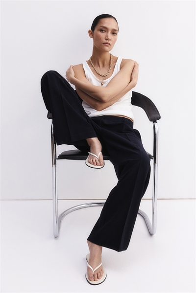 Брюки из льняной смеси MAMA Before & After 1255359002