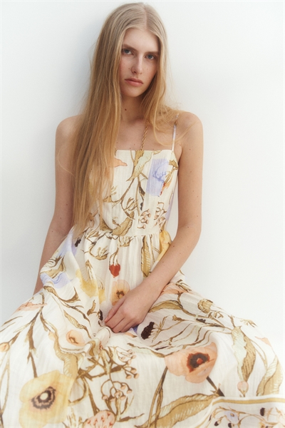 Платье-миди на бретелях 1217048008