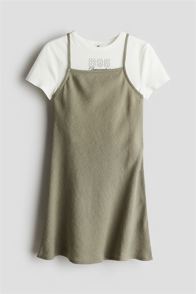 Комплект из двух частей - топа и платья 1234563002