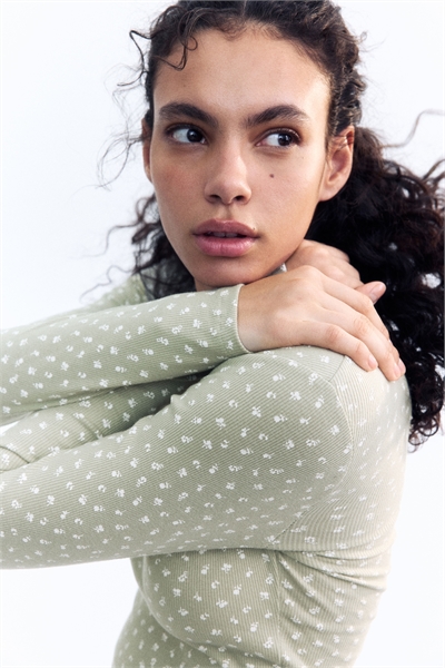 Топ из хлопка с отделкой пико 1273919007