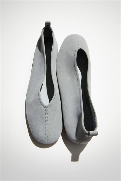 Кожаные балетки 1264557003