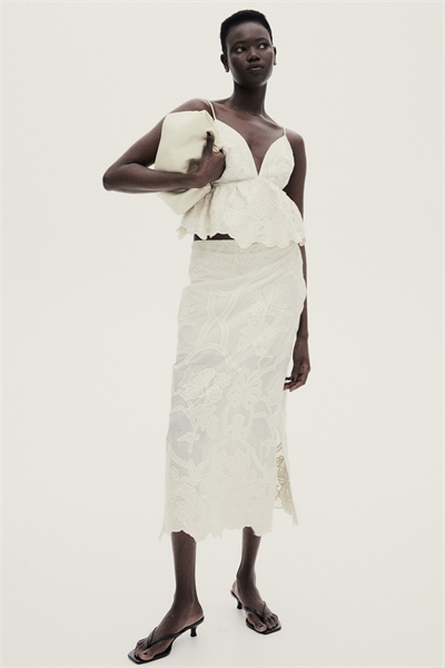 Юбка-карандаш с вышивкой 1273385001