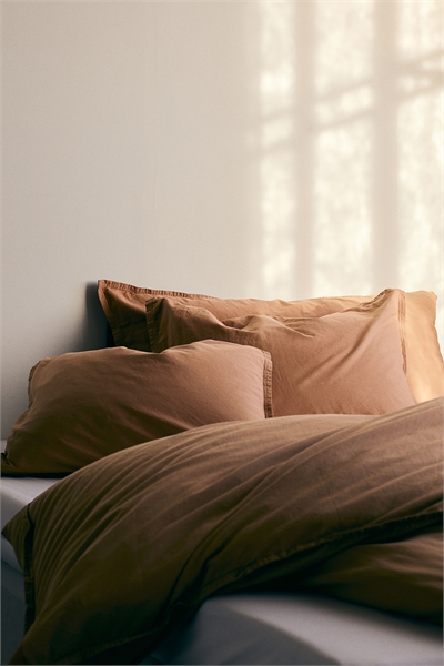 Постельное белье из стираного хлопка для двуспальных и king-size кроватей 1184150009