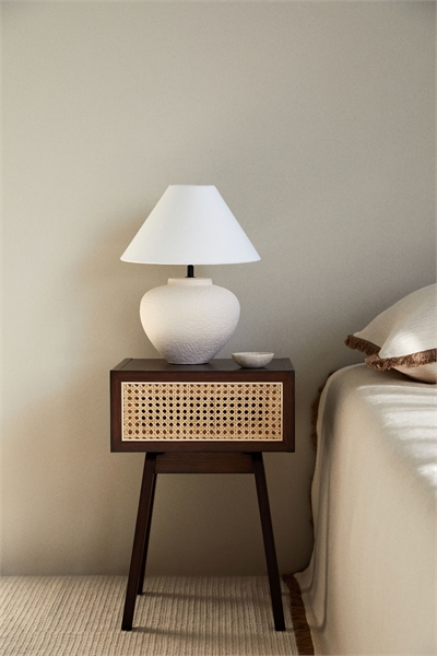 Прикроватная тумба с ящиком из ротанга 0877320002