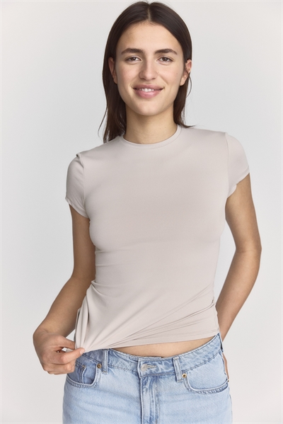 Облегающая футболка из микрофибры 1142908054